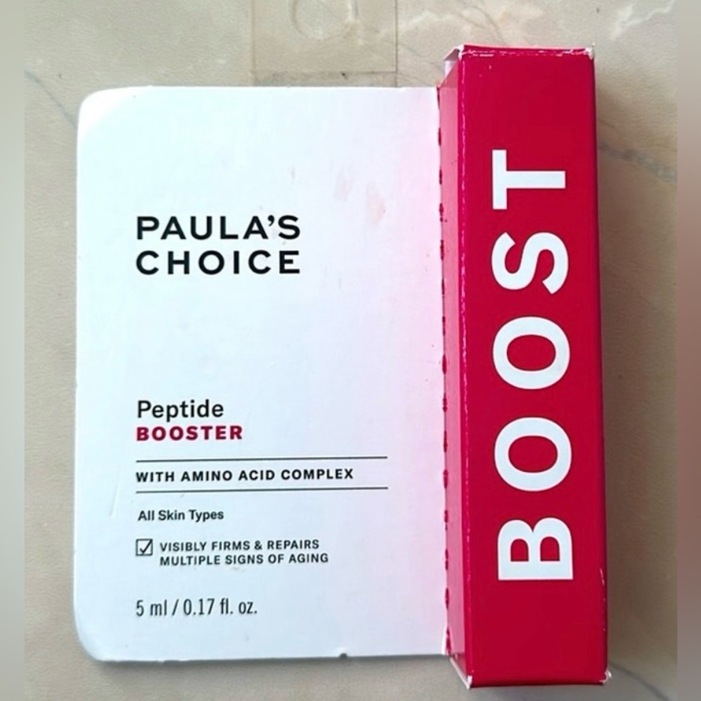 Paula’s Choice Boost Pro-Collagen Peptide Booster 0.17 oz Anti Aging NIB!